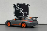 Porsche 911 GT3 RS 997 Grey - Kinsmart 1:36 Diecast