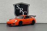 Porsche 911 GT3 RS 997 Orange - Kinsmart 1:36 Diecast
