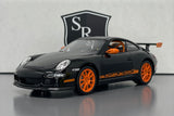 Porsche 911 GT3 RS 997 Black - Welly 1:24 Diecast