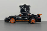 Porsche 911 GT3 RS 997 Black - Welly 1:24 Diecast