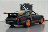 Porsche 911 GT3 RS 997 Black - Welly 1:24 Diecast