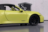 Porsche 911 Targa 4 GTS (992) Yellow - Maisto 1:18 Diecast