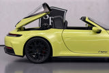 Porsche 911 Targa 4 GTS (992) Yellow - Maisto 1:18 Diecast