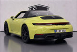 Porsche 911 Targa 4 GTS (992) Yellow - Maisto 1:18 Diecast