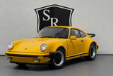 Porsche 911 Turbo Yellow - Welly 1:24 Diecast