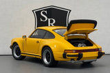 Porsche 911 Turbo Yellow - Welly 1:24 Diecast