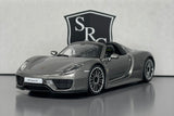 Porsche 918 Spyder Gray - Bburago 1:24 Diecast