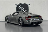 Porsche 918 Spyder Gray - Bburago 1:24 Diecast