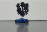 Porsche 918 Spyder Sapphire Blue Metallic - PosterCars 1:64 Diecast