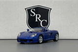 Porsche Carrera GT Blue - Kinsmart 1:36 Diecast