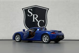 Porsche Carrera GT Blue - Kinsmart 1:36 Diecast