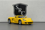 Porsche Carrera GT Yellow - Kinsmart 1:36 Diecast