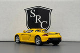 Porsche Carrera GT Yellow - Kinsmart 1:36 Diecast