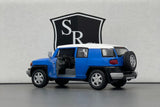 Toyota FJ Cruiser Blue - Kinsmart 1:36 Diecast