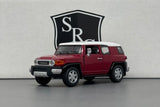 Toyota FJ Cruiser Red - Kinsmart 1:36 Diecast