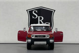 Toyota FJ Cruiser Red - Kinsmart 1:36 Diecast