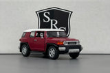 Toyota FJ Cruiser Red - Kinsmart 1:36 Diecast