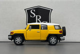 Toyota FJ Cruiser Yellow - Kinsmart 1:36 Diecast