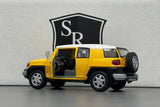 Toyota FJ Cruiser Yellow - Kinsmart 1:36 Diecast