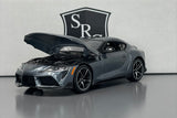 Toyota GR Supra Gray - Maisto 1:24 Diecast