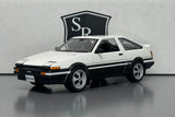 Toyota Sprinter Trueno AE86 White - Maisto 1:24 Diecast