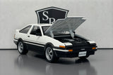 Toyota Sprinter Trueno AE86 White - Maisto 1:24 Diecast