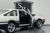 Toyota Sprinter Trueno AE86 White - Maisto 1:24 Diecast