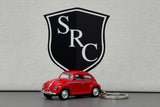 VW Beetle Keychain Black, Red, Blue, Yellow - Kinsmart 1:64 Diecast