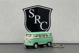 VW Bus Keychain Green, Blue, Pink, Yellow - Kinsmart 1:64 Diecast
