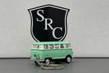 VW Bus Keychain Green, Blue, Pink, Yellow - Kinsmart 1:64 Diecast