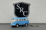 VW Bus Keychain Green, Blue, Pink, Yellow - Kinsmart 1:64 Diecast