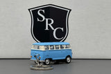 VW Bus Keychain Green, Blue, Pink, Yellow - Kinsmart 1:64 Diecast