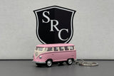 VW Bus Keychain Green, Blue, Pink, Yellow - Kinsmart 1:64 Diecast