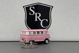 VW Bus Keychain Green, Blue, Pink, Yellow - Kinsmart 1:64 Diecast