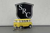 VW Bus Keychain Green, Blue, Pink, Yellow - Kinsmart 1:64 Diecast