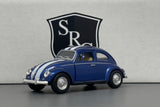 Volkswagen Classical Beetle Blue - Kinsmart 1:32 Diecast
