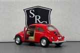 Volkswagen Classical Beetle Red - Kinsmart 1:32 Diecast
