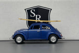 Volkswagen Classical Beetle with Surfboard Blue - Kinsmart 1:32 Diecast