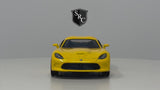 Dodge SRT Viper GTS - Yellow - Kinsmart 1:36 Diecast