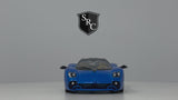 Pagani Utopia Coupe - Blue - Kinsmart 1:36 Diecast