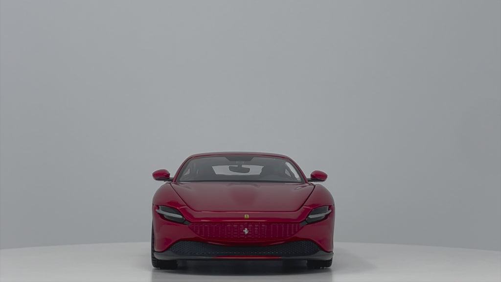 Ferrari Roma - Bburago 1:24 Diecast Red 360 Video