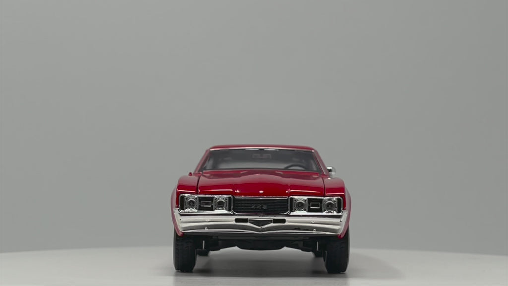 Oldsmobile 442 - Welly 1:24 Diecast Red 360 Video