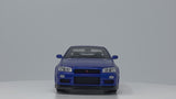 Nissan Skyline GTR R34 - Welly 1:24 Diecast