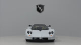 Pagani Zonda C12 - White - Motormax 1:24 Diecast