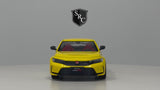 Honda Civic Type R - Yellow - Kinsmart 1:36 Diecast