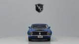 Ford Mustang Boss 302 - Welly 1:24 Diecast Blue 360 Video