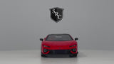 Lamborghini Temerario - Red - Kinsmart 1:38 Diecast