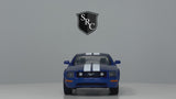 Ford Mustang GT Hardtop - Blue - Kinsmart 1:38 Diecast
