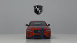 Jaguar XE SV Project 8 Hardtop - Orange - Kinsmart 1:38 Diecast