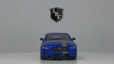Jaguar XE SV Project 8 Hardtop - Blue - Kinsmart 1:38 Diecast